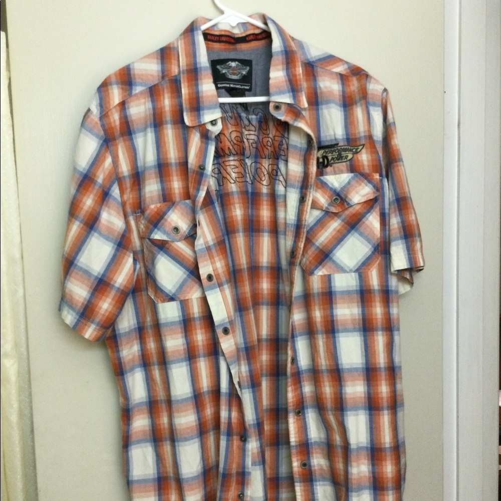 HARLEY DAVIDSON VINTAGE Men’s Shirt ❤️ - Picture 3 of 14
